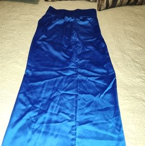 Wide leg slacks